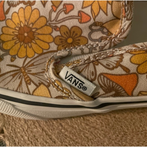 Vans Trippy Floral Slip On SF Shoes Mushroom Hippy Floral Ultra Cush W 6.5 M 5 - Picture 4 of 13